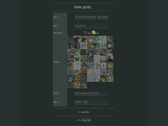 random/makepost/1 screenshot