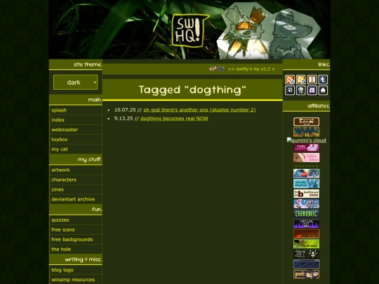tag/dogthing screenshot