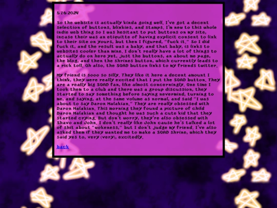 blog/website-going-well screenshot