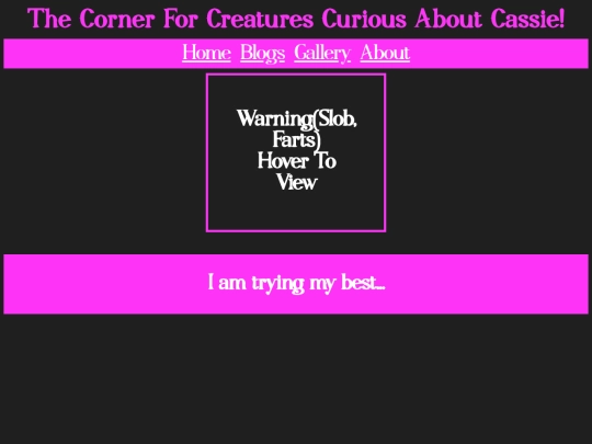 test screenshot