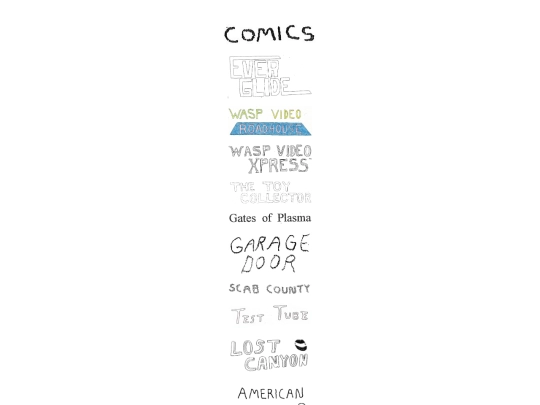comics screenshot