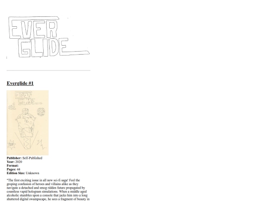 comics/everglide screenshot