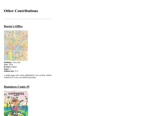 comics/othercontributions screenshot