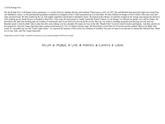 music/thejfksreview screenshot