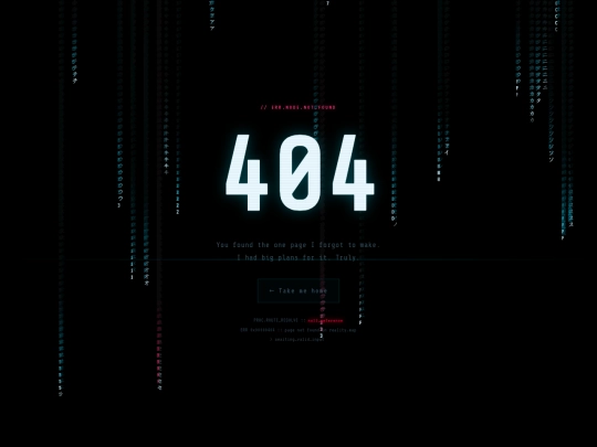 not_found screenshot