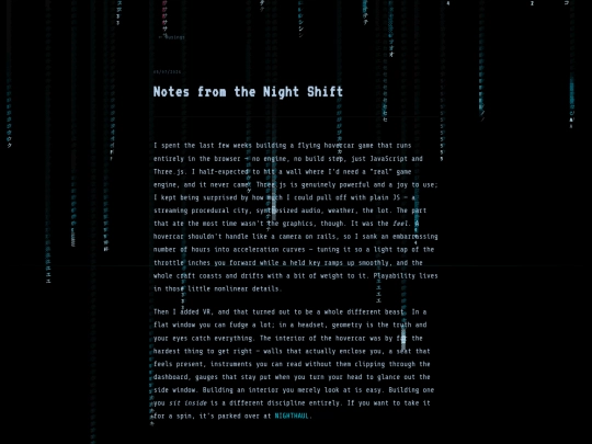 posts/building-nighthaul screenshot