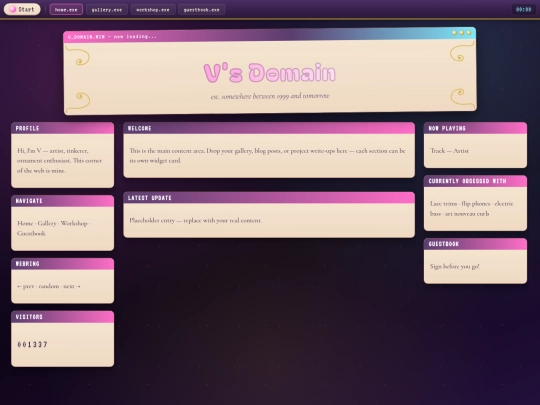 NewSite1 screenshot