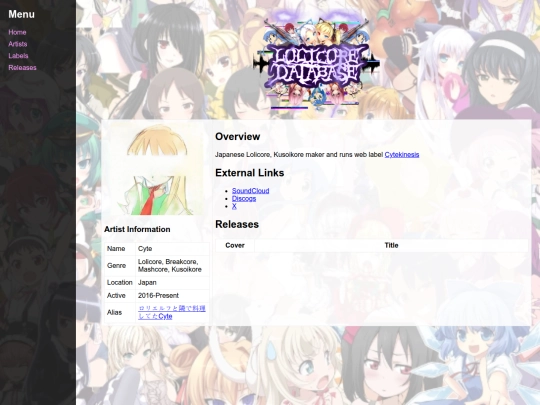 artist/Cyte screenshot