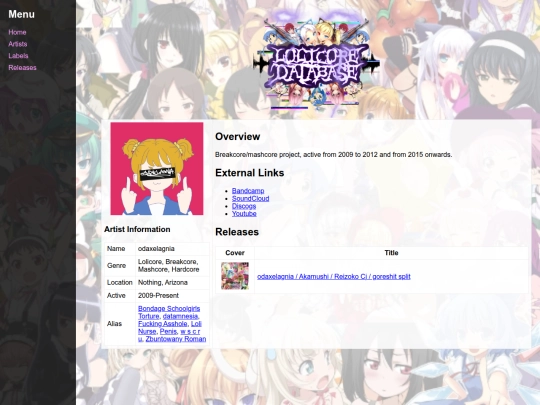 artist/odaxelagnia screenshot
