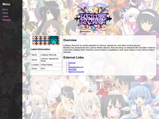 label/Lolilepsy_Records screenshot