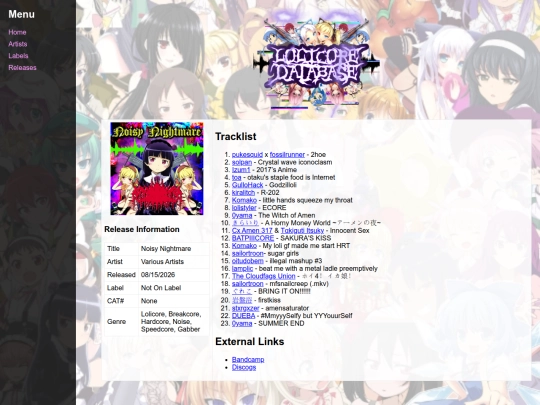 release/Various_Artists-Noisy_Nightmare screenshot