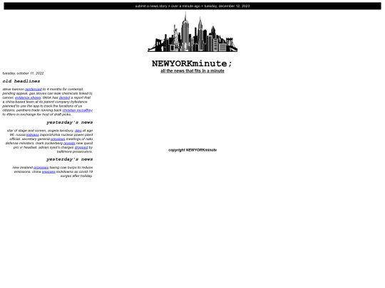 nymin/archives screenshot
