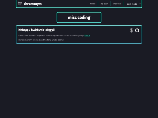 stuff/coding screenshot