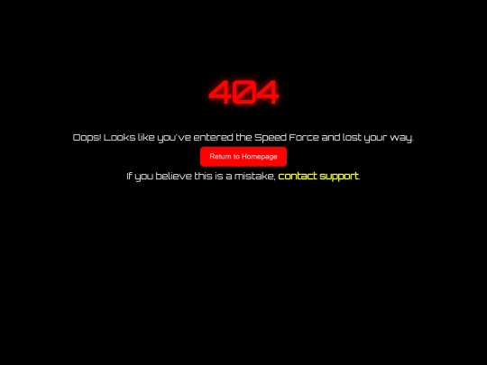 not_found screenshot