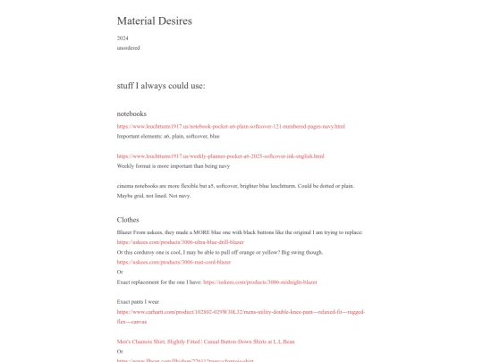 Material Desires screenshot