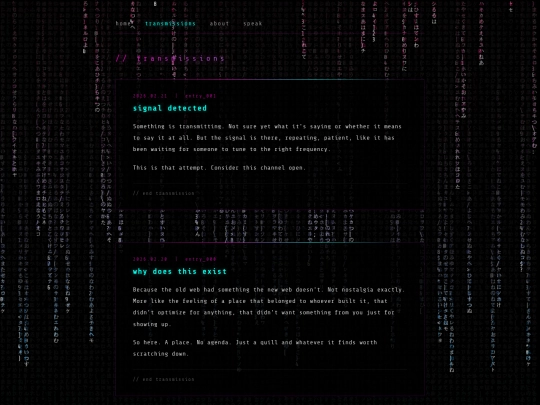 blog screenshot