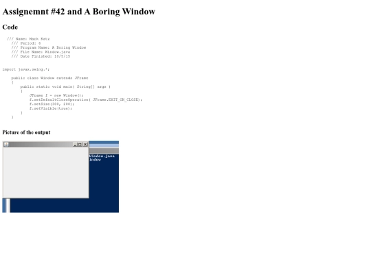 Intro/GUI/42/prog42 screenshot