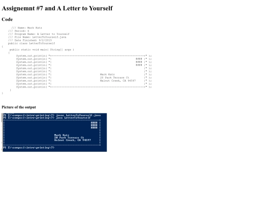 Intro/Printing/7/prog7 screenshot