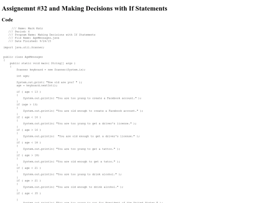 Intro/Statements/32/prog32 screenshot