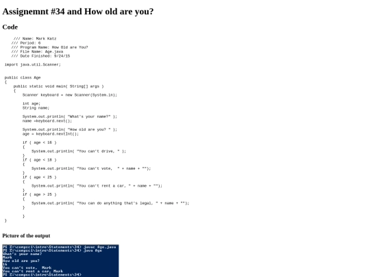 Intro/Statements/34/prog34 screenshot