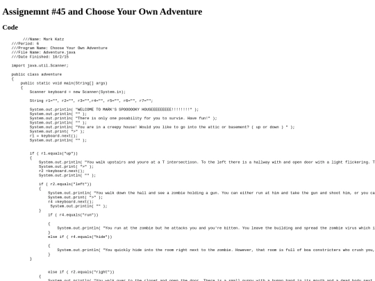 Intro/Statments2/45/prog45 screenshot