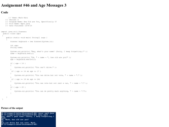 Intro/Statments2/46/prog46 screenshot
