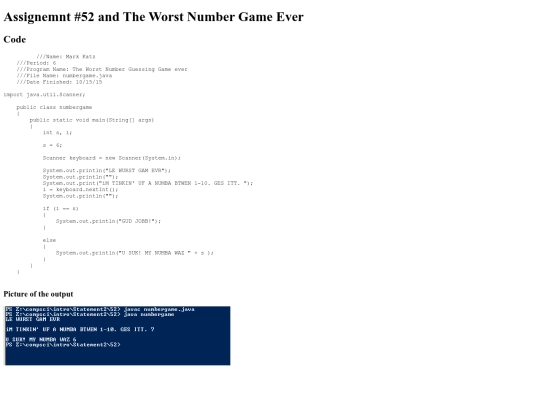 Intro/Statments2/52/prog52 screenshot