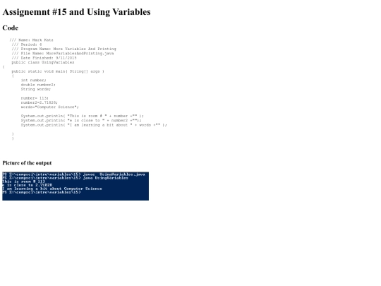 Intro/Variables/15/prog15 screenshot