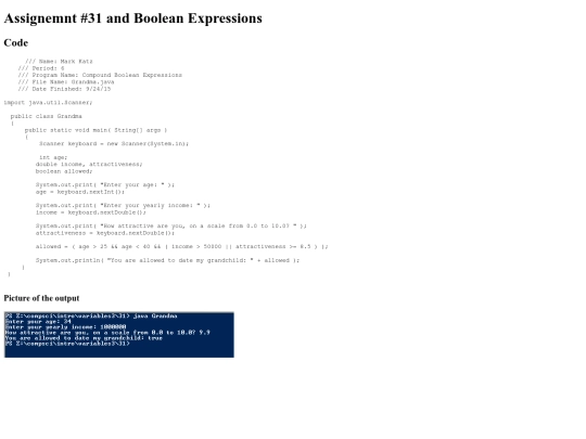 Intro/VariablesPt3/31/prog31 screenshot