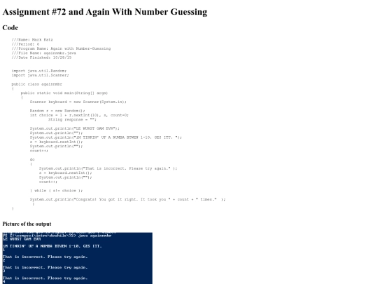 Intro/dowhile/72/prog72 screenshot