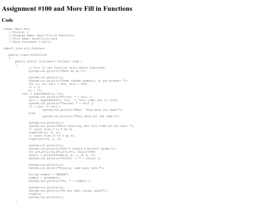 Intro/functions/100/prog100 screenshot