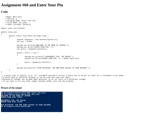 Intro/while/60/prog60 screenshot