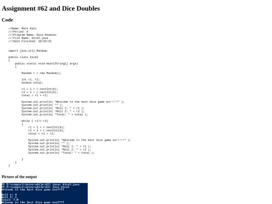 Intro/while/62/prog62 screenshot