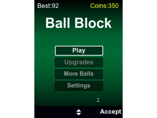 games/ballblock screenshot