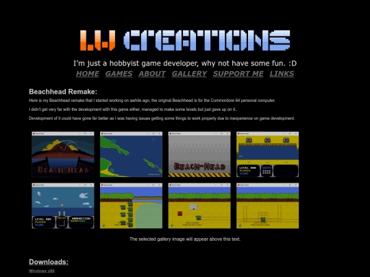 games/pages/discontinued/beachhead screenshot