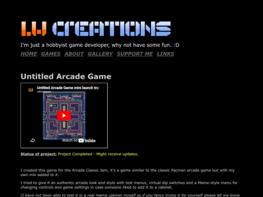 games/pages/uag screenshot