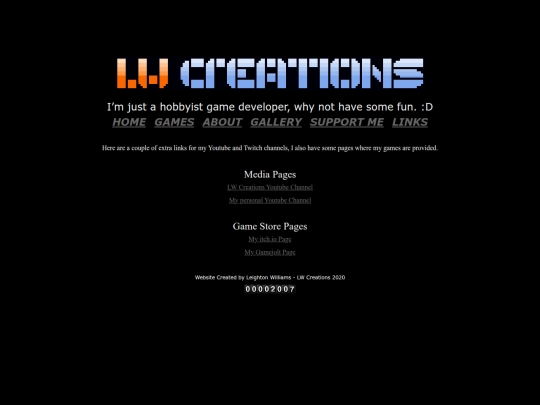 links screenshot