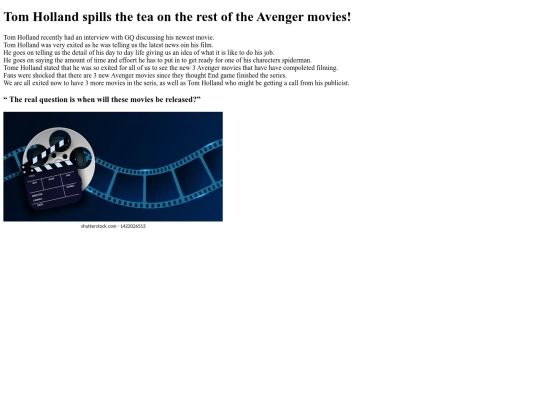 Article screenshot