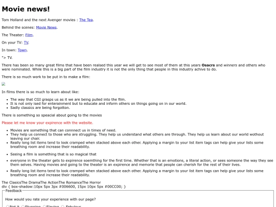 filmnews screenshot