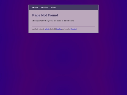 not_found screenshot