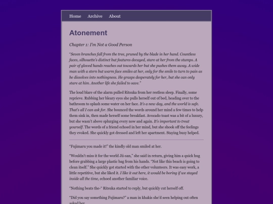 posts/Atonement-Chapter-One screenshot
