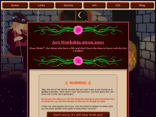 ao3-workskinifier-lvl0 screenshot