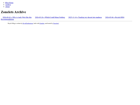blog-zonelets/archive screenshot