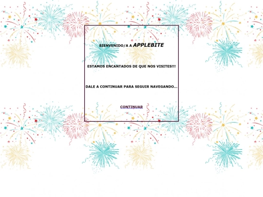 Proyecto final/bienvenidoaapplebite screenshot