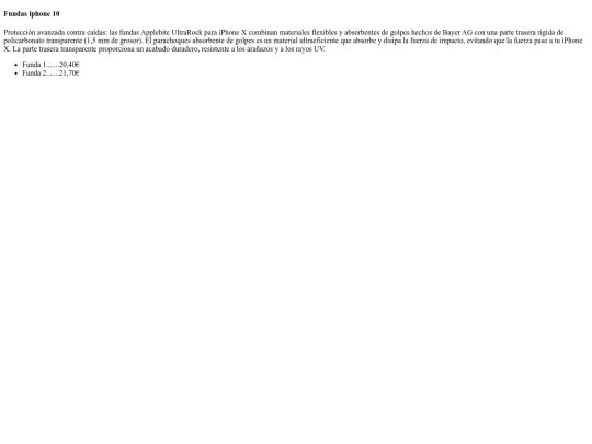 Proyecto final/descripcionfundasiphone10 screenshot