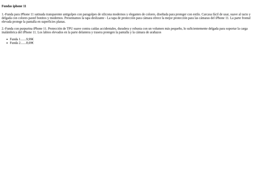 Proyecto final/descripcionfundasiphone11 screenshot