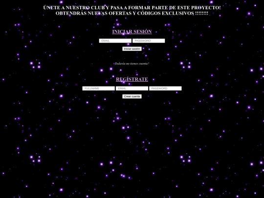 Proyecto final/iniciarsesion screenshot