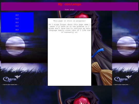 conlang screenshot