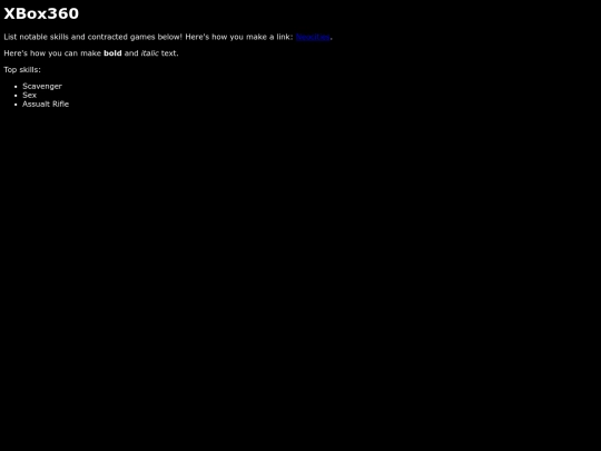 Xbox360 screenshot