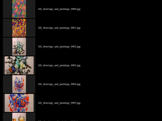 life_drawings_and_paintings_1992_to_1995 screenshot